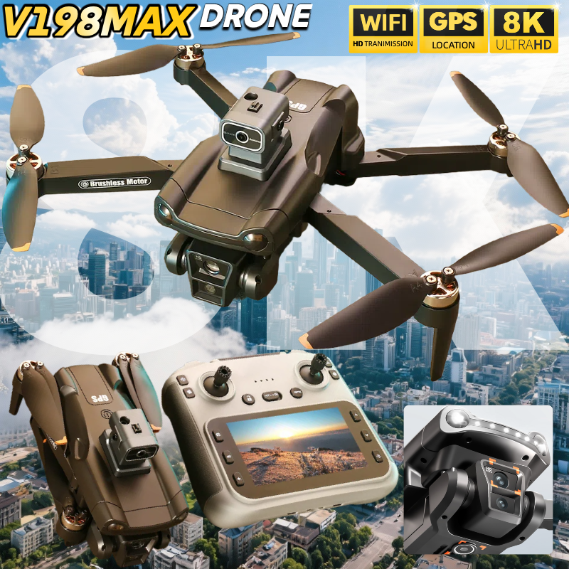 NEW for Genuine V198 MAX Drone - Drone Camera Thermal review and price