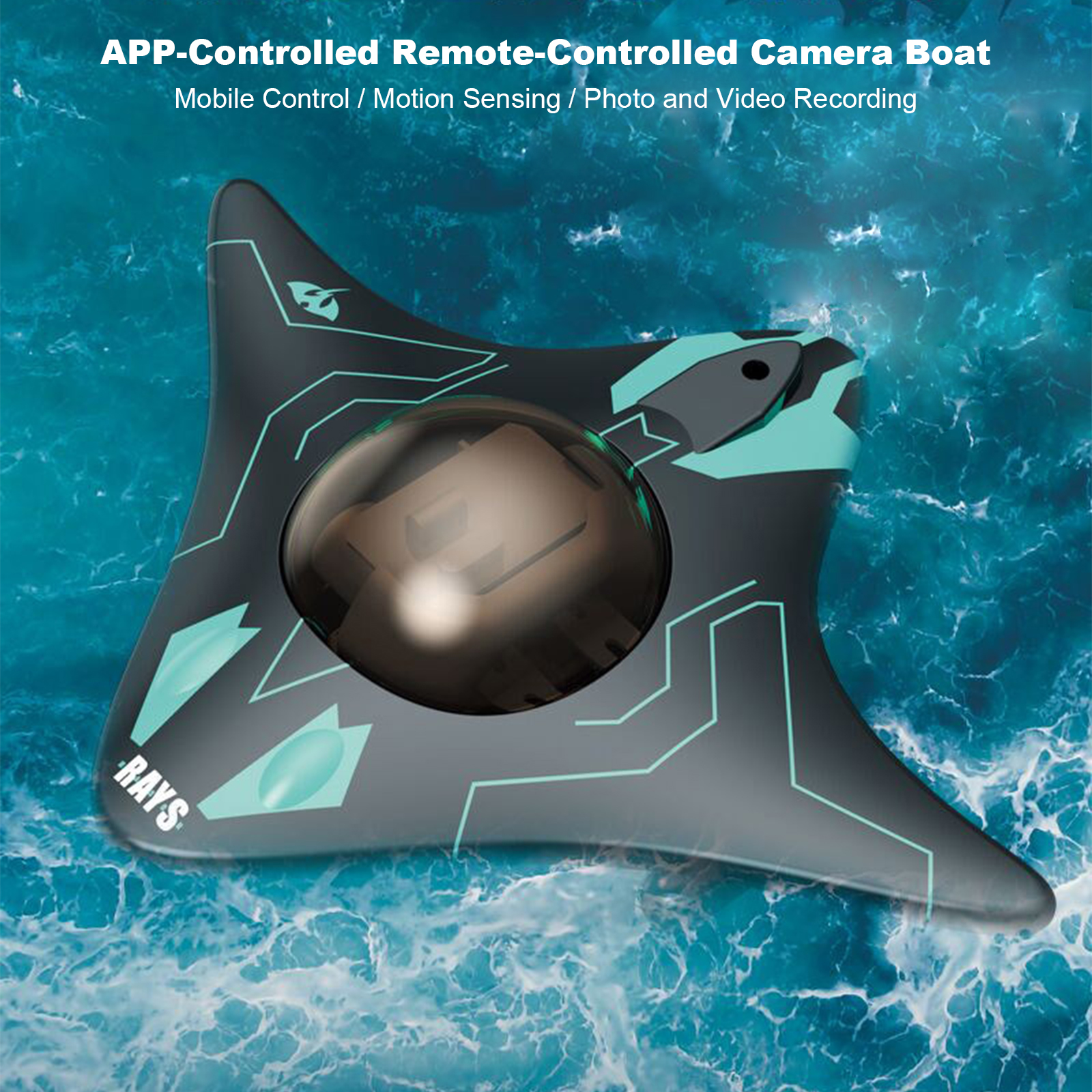 RC Boat with Camera App Contro - Drone Camera Waterproof review and price
