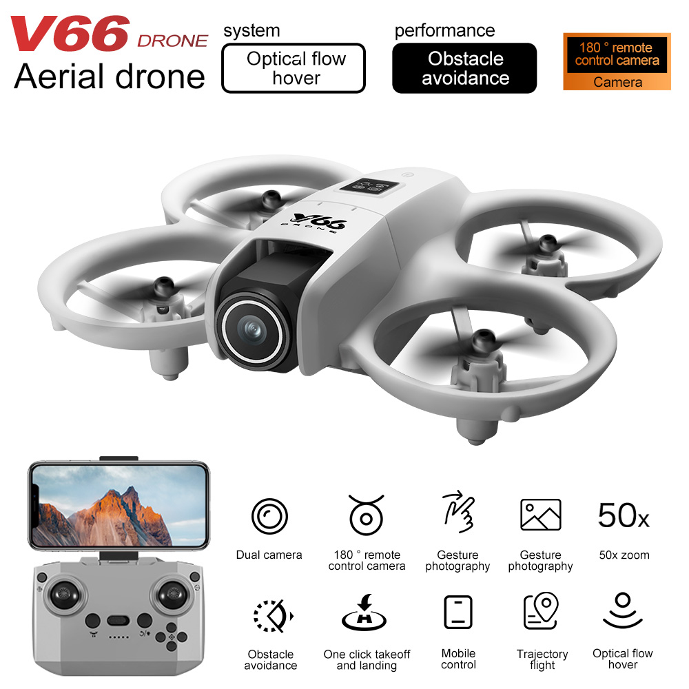New V66 Mini Drone HD Camera 4 - Drone Camera Night Vision review and price