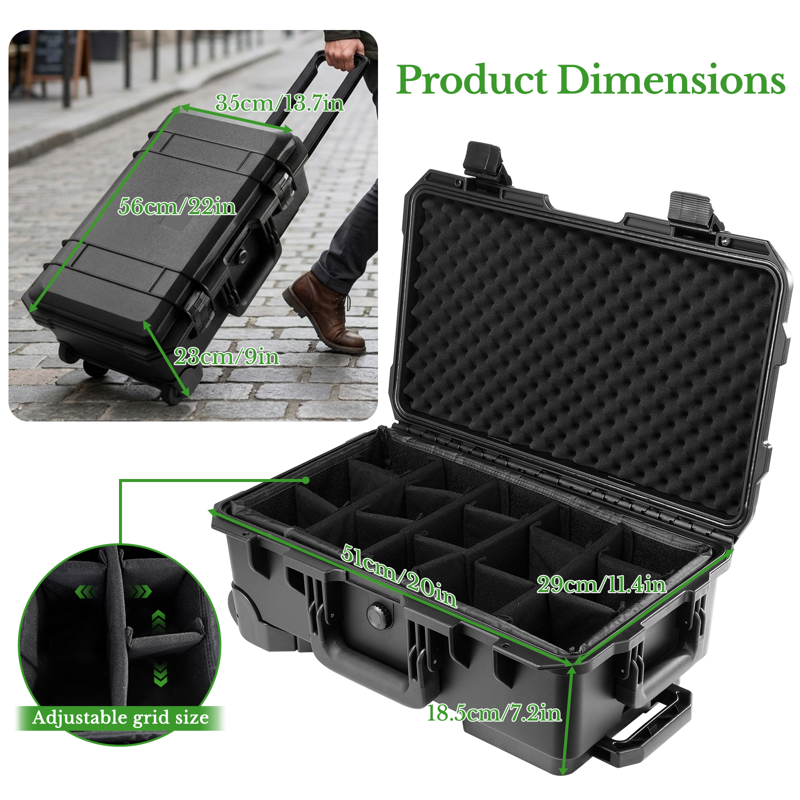 Camera Large Protective Hard C - Drone Camera Case review and price